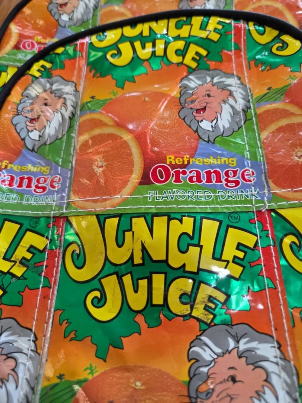 Kid's Backpack Jungle Juice Box Design, NWOT